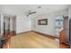 Spacious living room with hardwood floors and french doors at 212 S Moody Ave # 2, Tampa, FL 33609