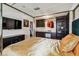 Spacious bedroom with built-in cabinetry and large closet at 221 Howard Dr, Belleair Beach, FL 33786