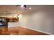 Modern kitchen with stainless steel appliances and wood cabinets at 277 Valencia Cir, St Petersburg, FL 33716