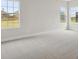 Spacious bedroom with light grey carpet and multiple windows at 6257 Hidden Branch Dr, Apollo Beach, FL 33572