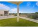 Spacious rooftop deck featuring artificial turf and city views at 2442 W Mississippi Ave # 6, Tampa, FL 33629