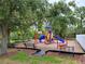 playground with swings, slides, and climbing structures at 13417 Whitehaven Ct, Spring Hill, FL 34609