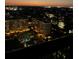 Expansive night view of the city from a high-rise balcony, showing lit buildings at 2413 Bayshore Blvd # 2206, Tampa, FL 33629