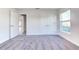 Bedroom with grey carpet and double door closet at 7014 162Nd Place E. E Pl, Parrish, FL 34219