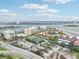 Aerial view of the community and surrounding area at 851 Bayway Blvd # 104, Clearwater Beach, FL 33767
