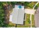 Aerial view of a house with patio and driveway at 8320 Boxwood Dr, Tampa, FL 33615