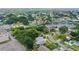 Aerial view of waterfront homes and neighborhood at 8320 Boxwood Dr, Tampa, FL 33615