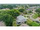 Aerial view of house and neighborhood at 8320 Boxwood Dr, Tampa, FL 33615