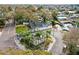 Aerial view of house near canal and neighborhood at 8320 Boxwood Dr, Tampa, FL 33615