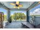 Relaxing balcony with seating and tranquil nature views at 905 Seagrape Dr, Ruskin, FL 33570