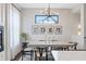 Contemporary dining area with concrete table and modern chairs at 2506 N Highland Ave, Tampa, FL 33602