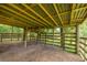 Simple interior of a rustic wooden animal shelter at 4502 Hill Dr, Valrico, FL 33596