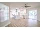 Modern kitchen with stainless steel appliances and island at 1501 63Rd W St, Bradenton, FL 34209