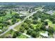 Aerial view of four combined lots available for development at 731 E Lumsden Rd, Brandon, FL 33511