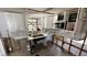 The kitchen is under renovation with white cabinets, modern sink, and room for appliances at 6138 Island Dr, Weeki Wachee, FL 34607