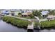 House with private dock and backyard, located on the waterfront at 6404 Key Island Ave, Apollo Beach, FL 33572