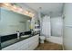 Bathroom with granite countertop and updated fixtures at 700 S Harbour Island Blvd # 722, Tampa, FL 33602