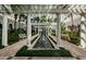 Serene courtyard featuring a water feature and relaxing seating at 700 S Harbour Island Blvd # 722, Tampa, FL 33602