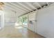 Bright screened in pool area with access to the backyard at 8402 Bedford Ln, Tampa, FL 33615