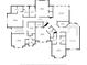 Multi-level home floor plan with multiple bedrooms and bathrooms at 10603 Low Oak Ter, Thonotosassa, FL 33592
