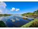 Private dock with access to the lake at 5112 Coastal Scene Dr, Apollo Beach, FL 33572