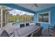 Enjoy this refreshing pool with a screened enclosure and lounge chairs at 5112 Coastal Scene Dr, Apollo Beach, FL 33572