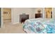 Spacious bedroom with dresser and large bed at 121 Lacewing Pl, Valrico, FL 33594