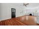 Bright living room with hardwood floors, fireplace, and ample natural light at 455 13Th Ne Ave, St Petersburg, FL 33701