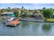 Waterfront home with private dock and lift, ideal for boaters at 613 79Th S Cir, St Petersburg, FL 33707