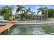 This property boasts a private dock and stunning water views at 613 79Th S Cir, St Petersburg, FL 33707