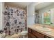 ' bathroom with pirate-themed shower curtain at 9911 Golden Loop, New Port Richey, FL 34654