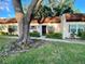 Home exterior with mature trees and landscaping at 3157 Mission Grove Dr, Palm Harbor, FL 34684