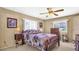 Bedroom with a double bed and dresser at 15 Hamilton Ln # 7, Palm Harbor, FL 34684