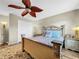 Spacious bedroom with wood floors and large closet at 12506 Ashdown Dr, Odessa, FL 33556