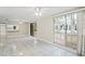 Spacious dining area with view to backyard at 3600 Landale Dr, Holiday, FL 34691