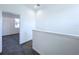 Upper level hallway with access to bedroom and carpet at 2404 E Chelsea, Tampa, FL 33610