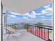 Relaxing balcony boasting stunning water views at 6211 Sun Blvd # 601, St Petersburg, FL 33715