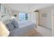 Spacious bedroom with water views and ample closet space at 6211 Sun Blvd # 601, St Petersburg, FL 33715