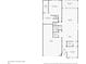One-story home floor plan with primary bedroom, kitchen, and garage at 3147 Calvano Dr, Land O Lakes, FL 34639