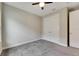 Spacious bedroom with double door closet and ceiling fan at 5607 Limelight Dr, Apollo Beach, FL 33572