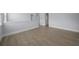 Spacious hallway with hardwood floors and high ceilings at 207 Chippewa Ave, Tampa, FL 33606