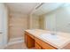 Double vanity bathroom with large shower at 4978 White Sanderling Ct, Tampa, FL 33619