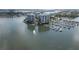 Waterfront condo community and private boat docks on the bay with quick ocean access at 9495 Blind Pass Rd # 206, St Pete Beach, FL 33706