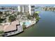 Gorgeous waterfront condo complex with a pool, tennis courts, and stunning water views at 9495 Blind Pass Rd # 206, St Pete Beach, FL 33706