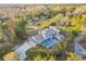 Luxury home with pool and expansive yard, surrounded by trees at 17307 Linda Vista Cir, Lutz, FL 33548