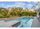 Private pool with ample space for sunbathing at 17307 Linda Vista Cir, Lutz, FL 33548