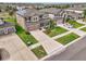 Two-story house with solar panels and landscaped yard at 11321 Alachua Creek Ln, Riverview, FL 33579