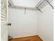 Spacious walk-in closet with wire shelving at 10823 Indian Hills Ct # 32, Seminole, FL 33777