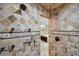 Spa-like bathroom with walk-in shower and dual sinks at 655 Appaloosa Rd, Tarpon Springs, FL 34688