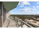 Relax on the balcony with stunning views of the cityscape and lush greenery at 777 3Rd N Ave # 1504, St Petersburg, FL 33701